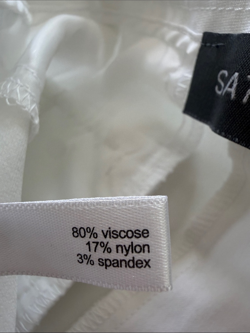 Satinato NWT White Stretch Ankle Pants 8 - Picture 7 of 8